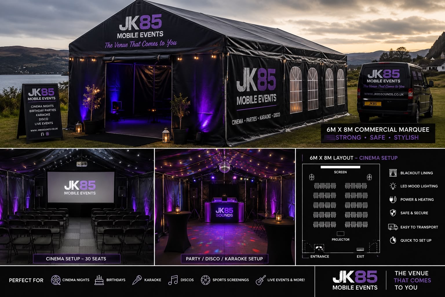 JK85 Sounds event setup